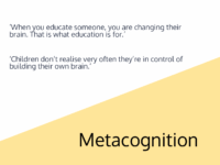 Teaching and Metacognition