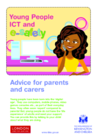 Young People ICT and Esafety Parental Advice Flyer