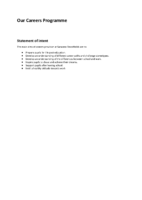 Careers Programme