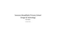 Design and Technology KS1