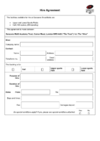 CLICK HERE for our HIRE AGREEMENT FORM CLICK HERE for our HIRE AGREEMENT FORM