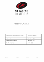 Accessibility Plan October 2025