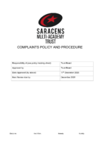 Complaints Policy and Procedure December 2025
