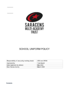 School Uniform Policy May 2024