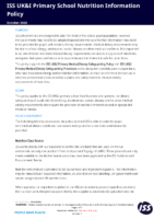 ISS UK&I FDS Primary Nutrition Information Policy