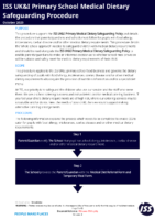 UK&I FDS Primary Medical Dietary Safeguarding Procedure