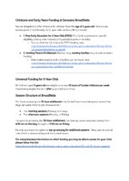 Information About Fees and Funding